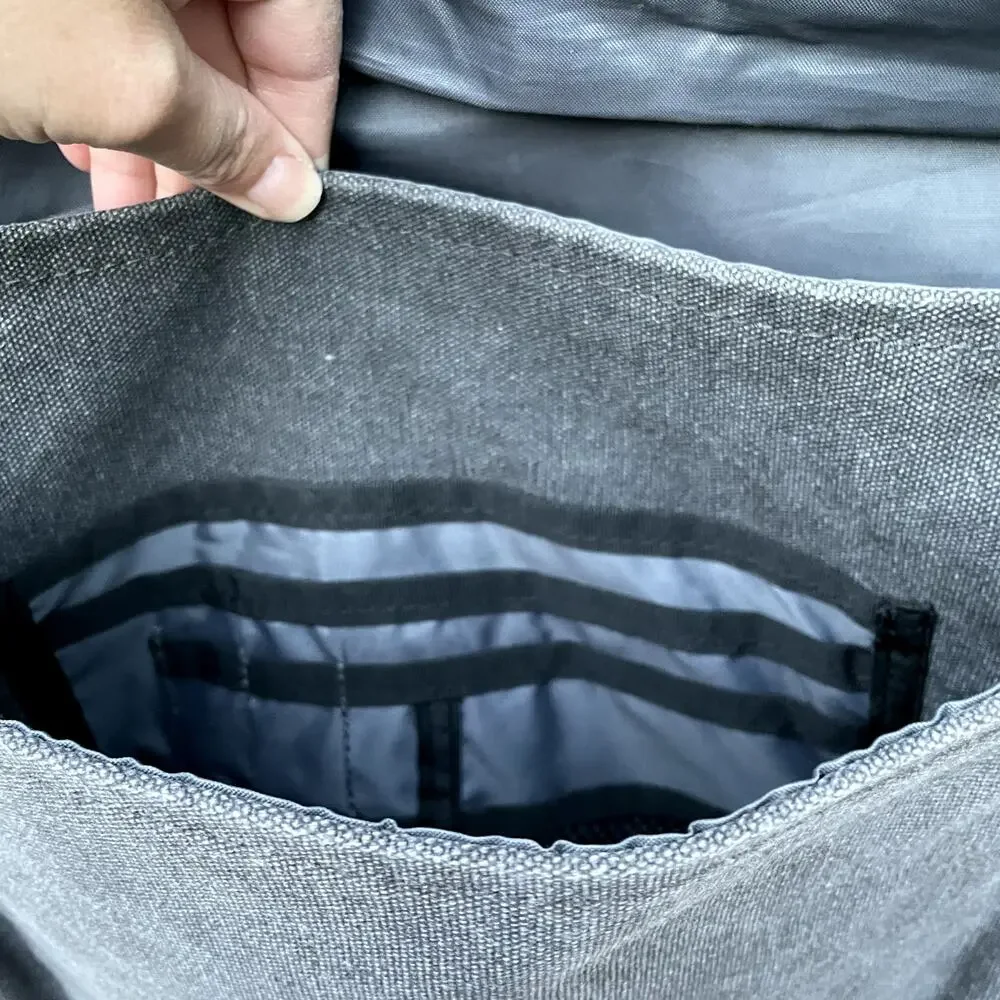 Swiss Gear The Zinc Grey Denim Messenger Bag